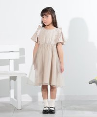 SHOO・LA・RUE(Kids) /【110－140cm】レース切替チュール使いワンピース/506006941