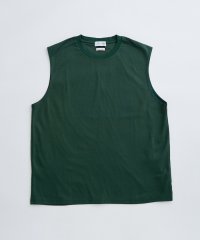 ADAM ET ROPE'/《新色追加》【Albini/アルビニ】オーガニック ポンチ オーバーサイズ ノースリーブ Tシャツ/506007035