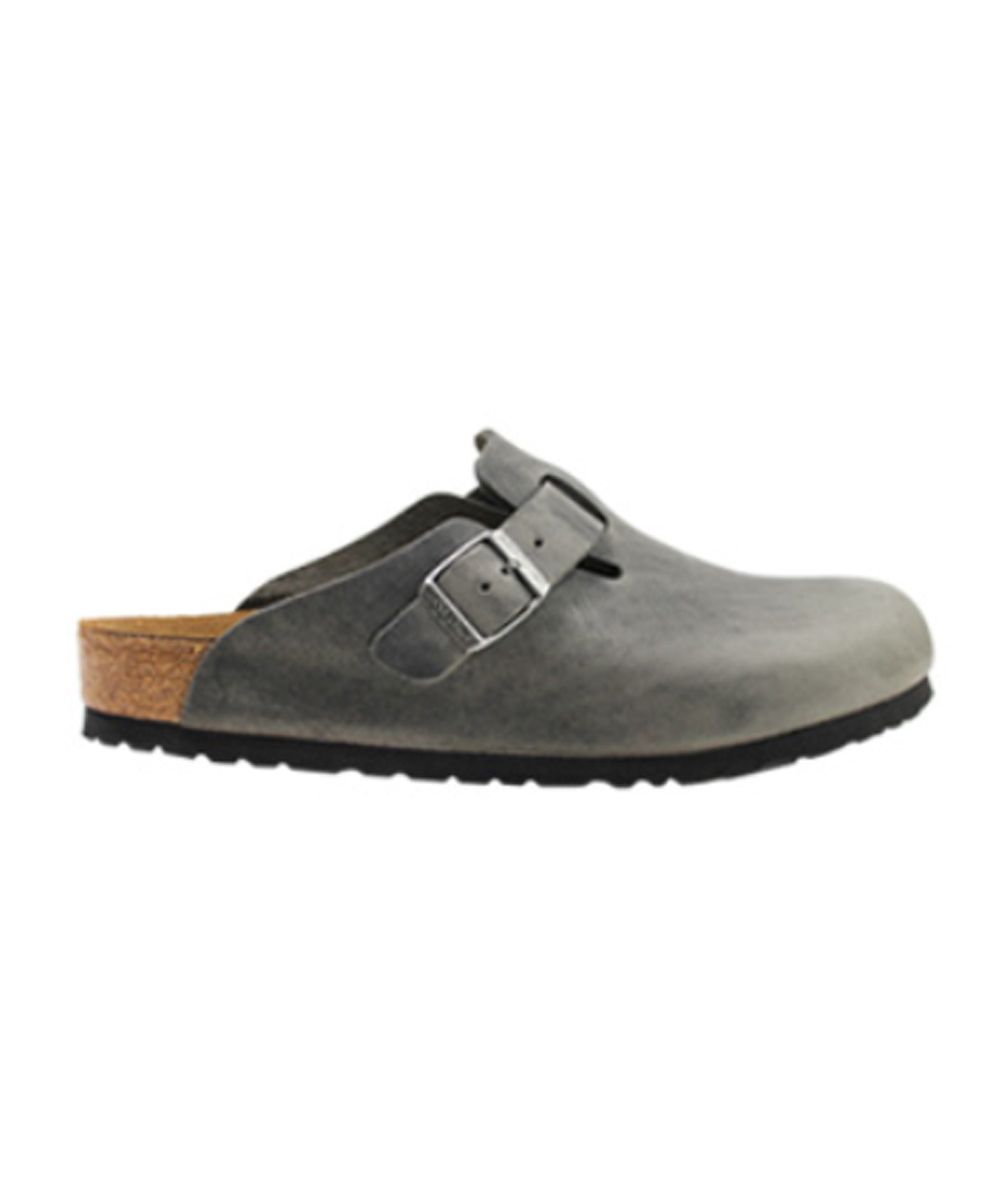 Boston Birkenstock ビルケンシュトック サンダル グレー 男 ビルケンシュトック BIRKENSTOCK ボストン サンダル メンズ