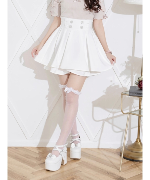 ノエミー NOEMIE カットソー & スカパン セット ノエミー NOEMIE クロスチェーンレースアップスカパン （青