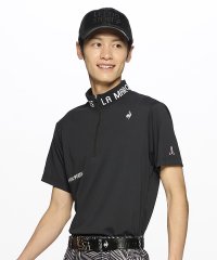 le coq sportif GOLF /【ストレッチフォーサー】ハーフジップ半袖シャツ/505875750