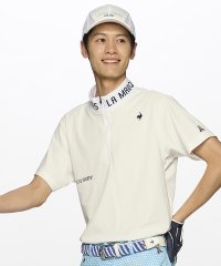 le coq sportif GOLF /【ストレッチフォーサー】ハーフジップ半袖シャツ/505875750