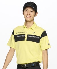 le coq sportif GOLF /【ストレッチフォーサー】切替デザイン半袖シャツ/505875756