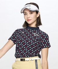 le coq sportif GOLF /【ストレッチフォーサー】エッフェル柄モックネックシャツ/505875836