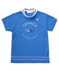 le coq sportif GOLF /【ストレッチフォーサー】モックネックロゴ半袖シャツ/505875839