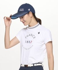 le coq sportif GOLF /【ストレッチフォーサー】モックネックロゴ半袖シャツ/505875839