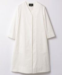 LANVIN COLLECTION/Vネックノーカラーコート/505902399