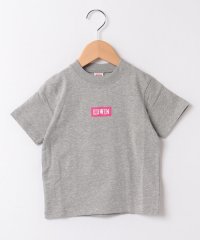 EDWIN/H/S BOX LOGO PRINT THGRAY.RED/505942739