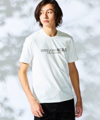 HIDEAWAYS NICOLE/メタルジェルプリント半袖Tシャツ/505992643