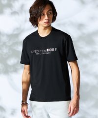 HIDEAWAYS NICOLE/メタルジェルプリント半袖Tシャツ/505992643