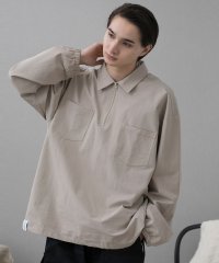 aimoha/aimoha men FUNCTIONAL CPO SHIRT ファンクショナルCPOシャツ吸水速乾/506004749