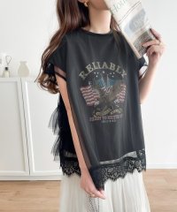 Classical Elf/《Javaジャバコラボ》チュール＆Tシャツ2点セットが嬉しい♪マルチウェイバックティアード チュール＆ロックT/506005372