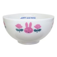 cinemacollection/シネマコレクション cinemacollection ミッフィー お茶碗 ライスボウル MIFFY＆ROSE ピンク ディックブルーナ 金正陶器 食器 かわいい/506006531