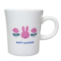 cinemacollection/ミッフィー マグカップ 磁器製マグ MIFFY＆ROSE ピンク ディックブルーナ 金正陶器 プレゼント かわいい 絵本キャラクター グッズ /506006532