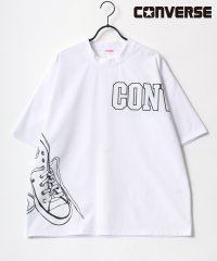 LAZAR/【Lazar】CONVERSE/コンバース オーバーサイズ 接触冷感/UVカット/吸水速乾 アムンゼン ロゴ オールスター ビッグプリント 半袖Tシャツ/506006903