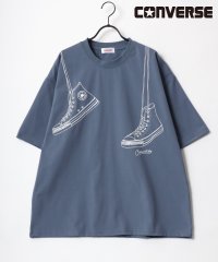 LAZAR/【Lazar】CONVERSE/コンバース オーバーサイズ 接触冷感/UVカット/吸水速乾 アムンゼン ロゴ オールスター ビッグプリント 半袖Tシャツ/506006903