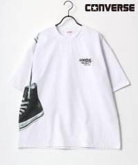 LAZAR/【Lazar】CONVERSE/コンバース オーバーサイズ 接触冷感/UVカット/吸水速乾 アムンゼン ロゴ オールスター ビッグプリント 半袖Tシャツ/506006903