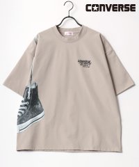 LAZAR/【Lazar】CONVERSE/コンバース オーバーサイズ 接触冷感/UVカット/吸水速乾 アムンゼン ロゴ オールスター ビッグプリント 半袖Tシャツ/506006903