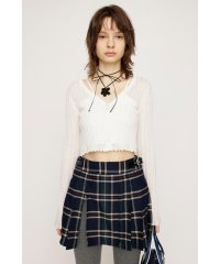 SLY/SHEER CROCHET HG カーディガン/506007222