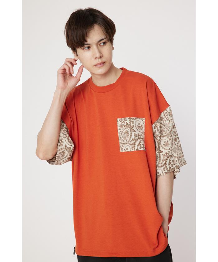 ロデオクラウンズ レディースTシャツ オレンジ 難