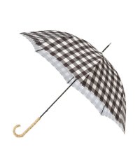 Ober Tashe/晴雨兼用 UVカット80％ ギンガムチェック長傘 雨傘/506007981