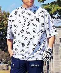 TopIsm/トップイズム TopIsm ゴルフウェア モックネックシャツ メンズ GIORNO SEVEN ジョルノセブン ワイドシルエット ハイネック 半袖 吸湿速乾ドラ/506009010