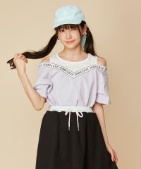 JENNI love/レイヤード風肩あきドッキングTシャツ/506009079