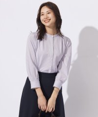 J.PRESS LADIES/【WEB限定カラーあり】ストライプジャカード バンドカラー カットソー/506009348