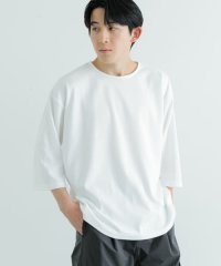 ITEMS URBANRESEARCH/接触冷感 ポンチ 7分袖 Tシャツ/506009752