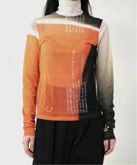 JOURNAL STANDARD/【YOHEI OHNO / ヨウヘイオオノ】 graphic mesh top/506010031