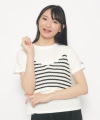 PINK-latte/【2点SET・洗える】ニットビスチェ＋インナーTシャツセット/506010041