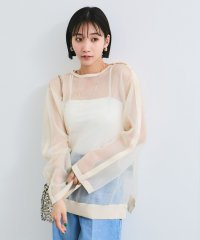 VIS/ショルダーラインツヤシアーニットプルオーバー/506010076