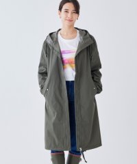 AIGLE/透湿防水 パッカブルロングフーデッドジャケット/505935173