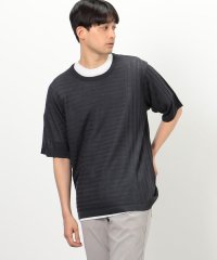 COMME CA ISM MENS/【セットアイテム】 リンクス編みニット＋Ｔシャツ/505994743