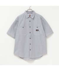 MAC HOUSE(men)/Dickies ディッキーズ ストライプワークシャツ 4270－1102/506004204