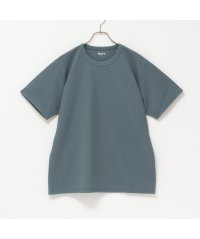 MAC HOUSE(men)/NAVY ネイビー 倍速ドライ 鹿の子ショートスリーブTシャツ QMH/03885SS－/506004209