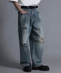 aimoha/【aimoha neo】DISTRESSED BAGGY JEANS/506004752