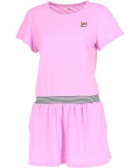 FILA（ZETT Ladies）/【テニス】パイルメッシュボーダー ワンピース レディース/506005404