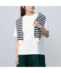 MAC HOUSE(women)/NAVY ネイビー ベーシッククルーTシャツ ENV240001A/506006572