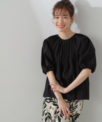 N Natural Beauty Basic/ピンタックパフブラウス/506013361