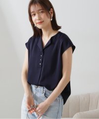 N Natural Beauty Basic/ウイングカラーとろみブラウス/506013362