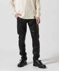 LHP/Blackmeans/ブラックミーンズ/BASIC RIDER PANTS COW LEATHER/506013404