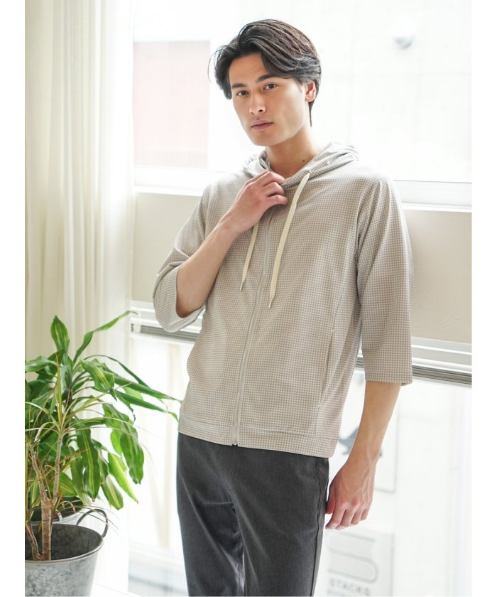 クーポン】【セール 63%OFF】タカキュー TAKA－Q 吸水速乾 千鳥