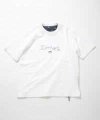 Men's Bigi/【DENHAM/デンハム】別注グラデーションロゴ刺繍Tシャツ/506013523