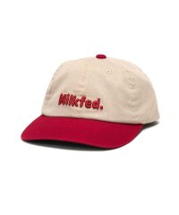 MILK FED/ミルクフェド MILKFED. ミルクフェド キャップ MILKFED. 帽子 レトロ おしゃれ アジャスター ロゴ 刺繍 手洗い可 TWILL LOGO CA/506013825