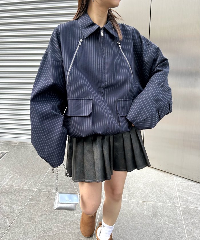 セール 60%OFF】【WHO'S WHO gallery】ジップポケットブルゾン
