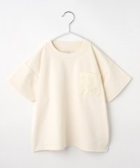 THE SHOP TK（KID）/【110－160】マルチファンクションポケット異素材半袖TEE/506013892