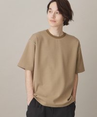 THE SHOP TK/【ユニセックスでオススメ】ポンチシャドーボーダー半袖Tシャツ/506013973