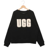 UGG/アグ スウェット マドリン ファジー ブラック ホワイト レディース UGG 1123718 BKCRM/506014127