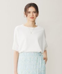 JIYU-KU（SMALL SIZE）/【SHIHOさん着用・WEB限定カラーあり・接触冷感・UVカット】クレープストレッチドルマン ニット/506014549